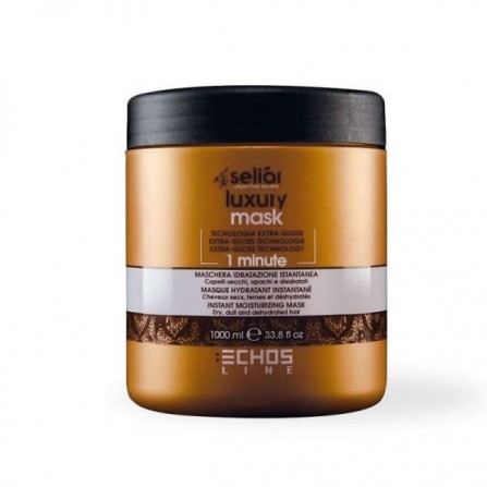 ECHOSLINE SELIAR LUXURY MASK ЛУКСОЗНА Моментално действаща маска с хидратиращо действие 1000мл